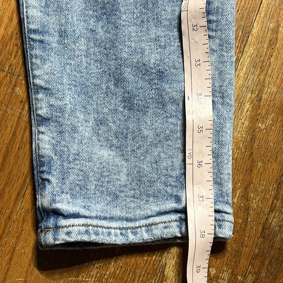 American Eagle Mens Jeans 30x30 Airflex Athletic‎ Skinny Distressed Light Wash - Picture 14 of 14